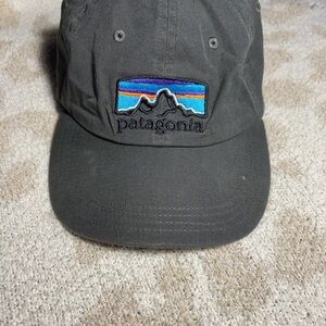 Patagonia Dark Gray Logo Cap